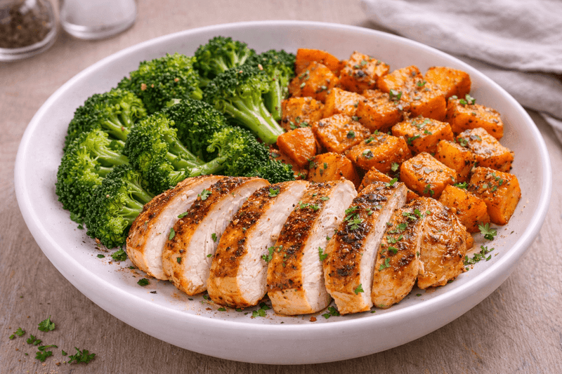 Bowl Poulet Grillé / Patate Douce / Brocoli