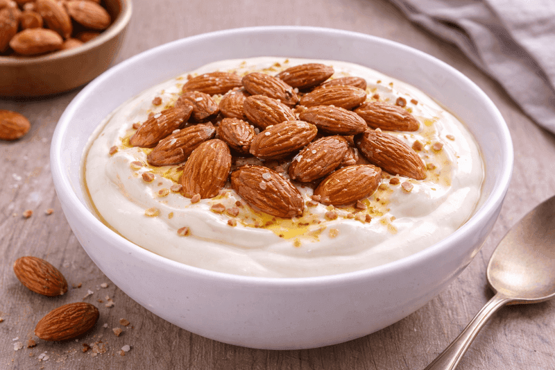 Yaourt Grec 0% & Amandes